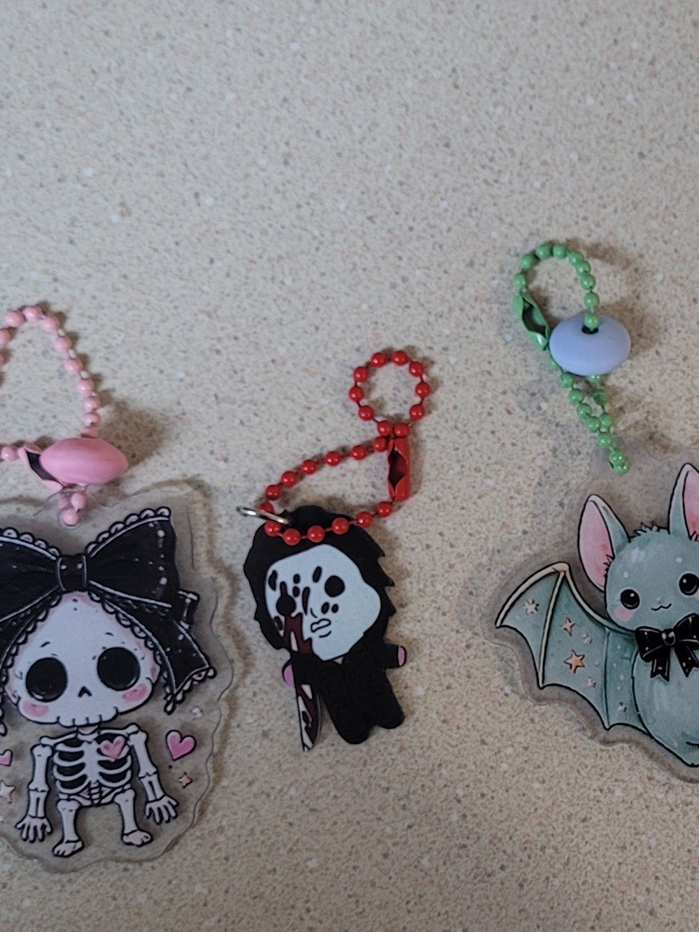 Mini Zipper Pulls/bag Charms